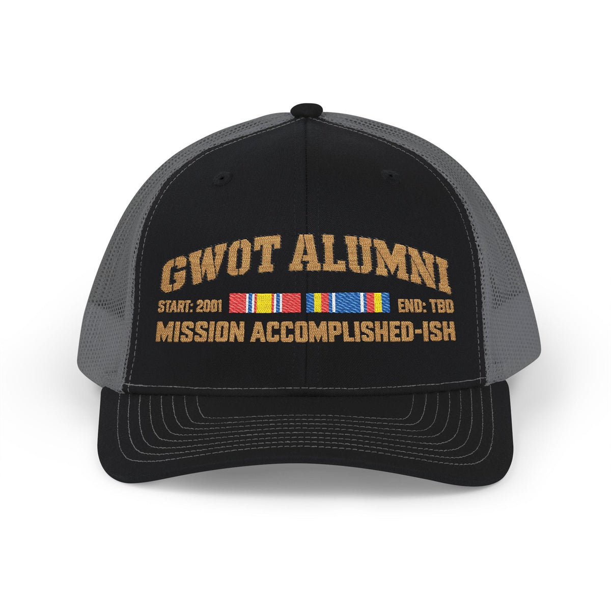 K-Factor Supply Co GWOT Alumni Mk 1 (NDS/GWOT-S) Snapback Cap One size / Black / Charcoal