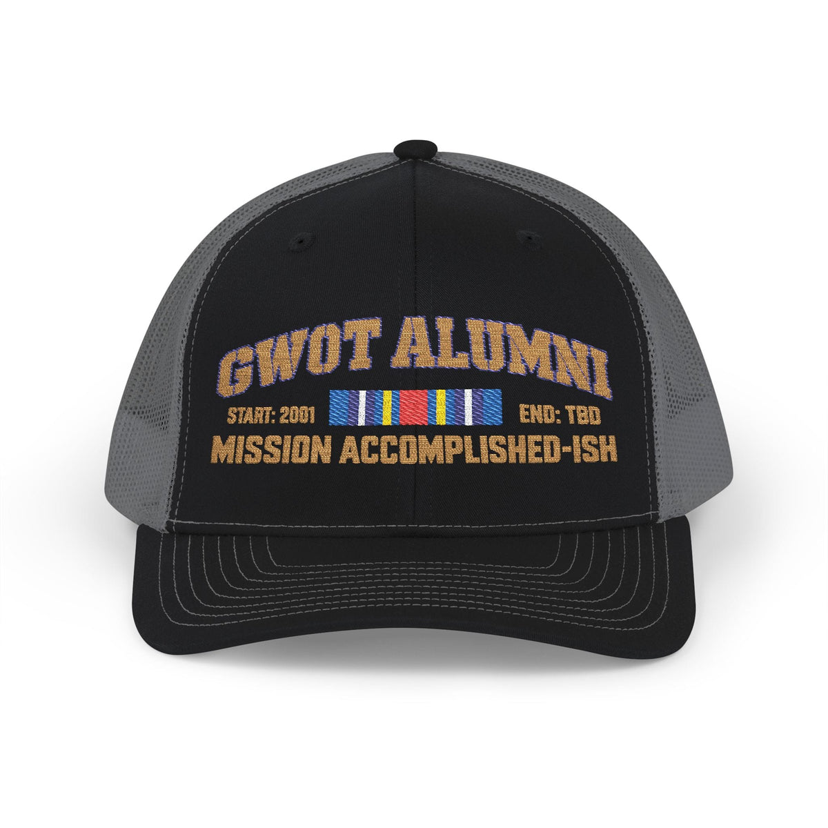 K-Factor Supply Co GWOT Alumni Mk 2 (GWOT-E) Snapback Cap One size / Black / Charcoal