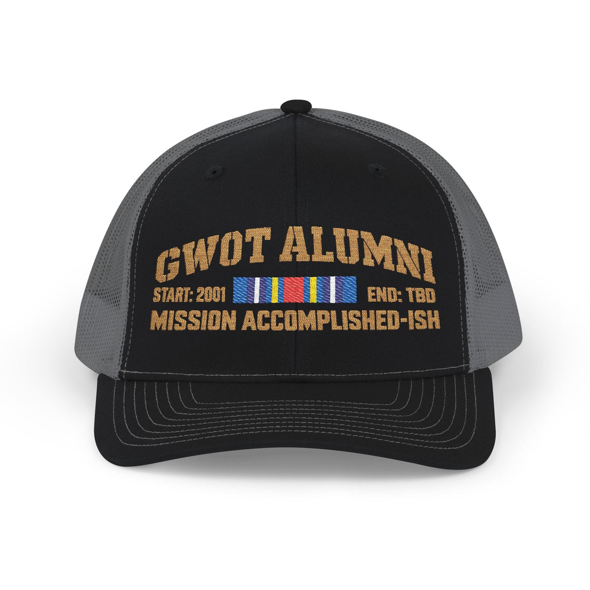 K-Factor Supply Co GWOT Alumni Mk 2 (GWOT-E) Snapback Cap One size / Black / Charcoal