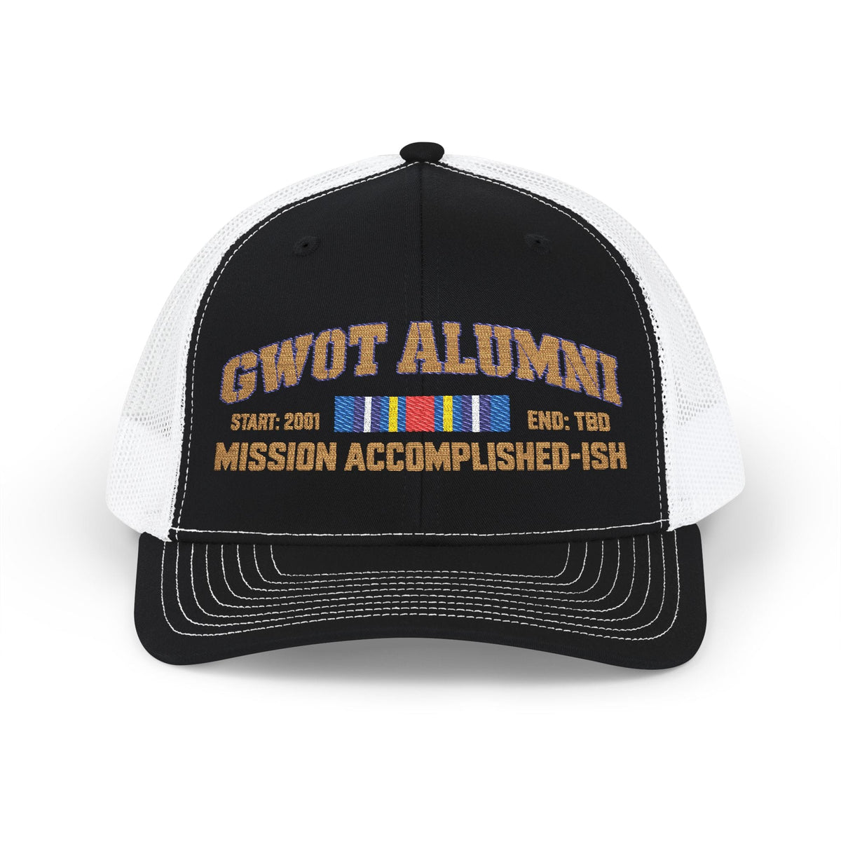 K-Factor Supply Co GWOT Alumni Mk 2 (GWOT-E) Snapback Cap One size / Black / White
