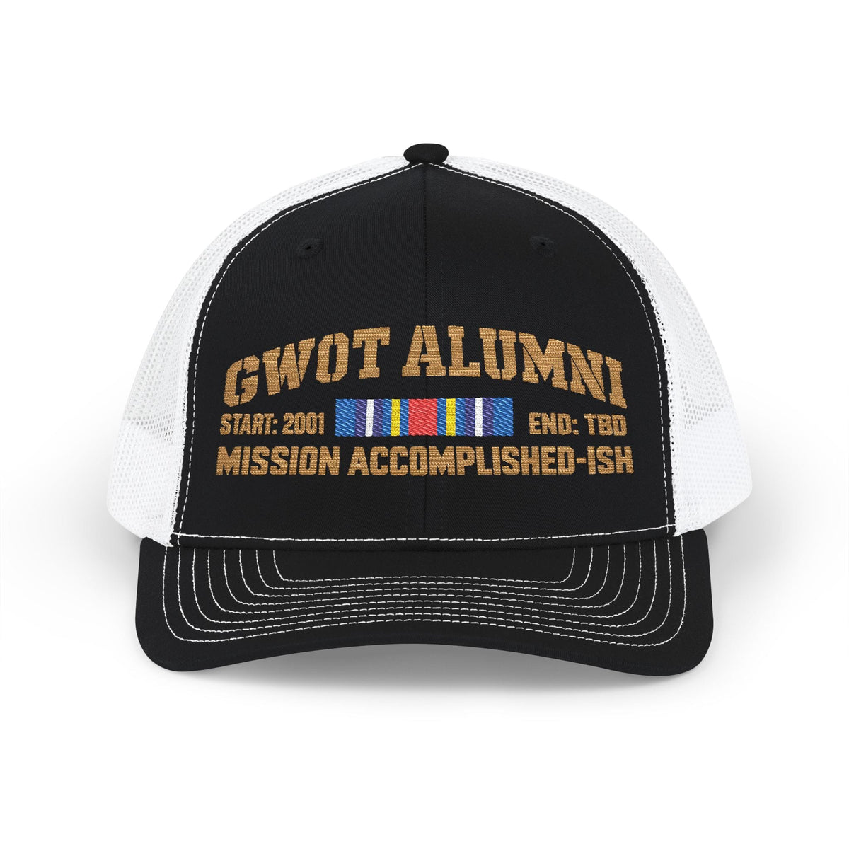 K-Factor Supply Co GWOT Alumni Mk 2 (GWOT-E) Snapback Cap One size / Black / White