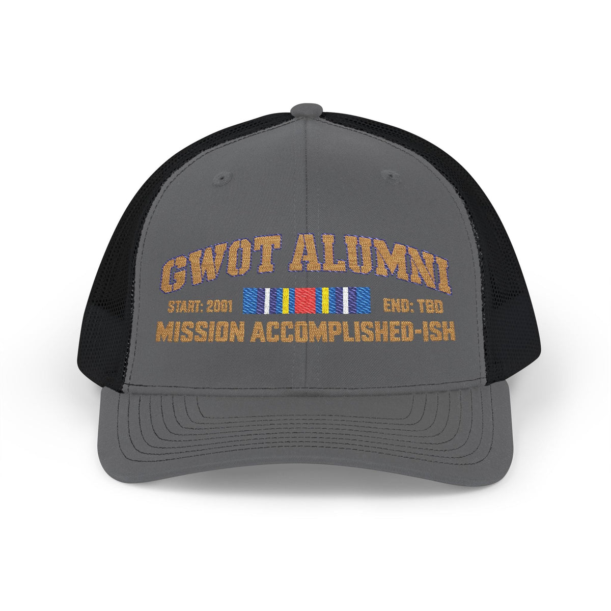 K-Factor Supply Co GWOT Alumni Mk 2 (GWOT-E) Snapback Cap One size / Charcoal / Black