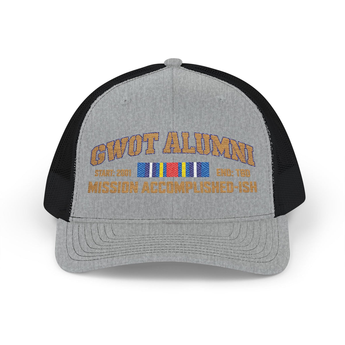 K-Factor Supply Co GWOT Alumni Mk 2 (GWOT-E) Snapback Cap One size / Heather Grey / Black