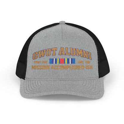 K-Factor Supply Co GWOT Alumni Mk 2 (GWOT-E) Snapback Cap One size / Heather Grey / Black
