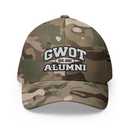 K-Factor Supply Co GWOT Alumni Mk 4 Mod 0 Flex-Fit Cap L/XL / Multicam Green