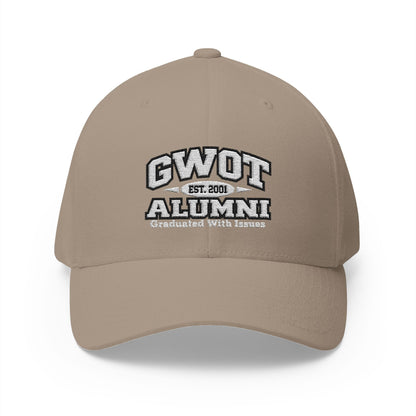 K-Factor Supply Co GWOT Alumni Mk 4 Mod 1 Flex-Fit Cap L/XL / Khaki