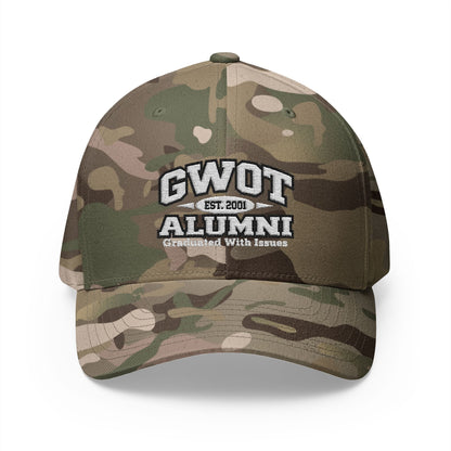 K-Factor Supply Co GWOT Alumni Mk 4 Mod 1 Flex-Fit Cap L/XL / Multicam Green