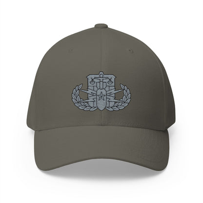 K-Factor Supply Co HDS-PSBT Senior Badge Flex-Fit Cap S/M / Olive
