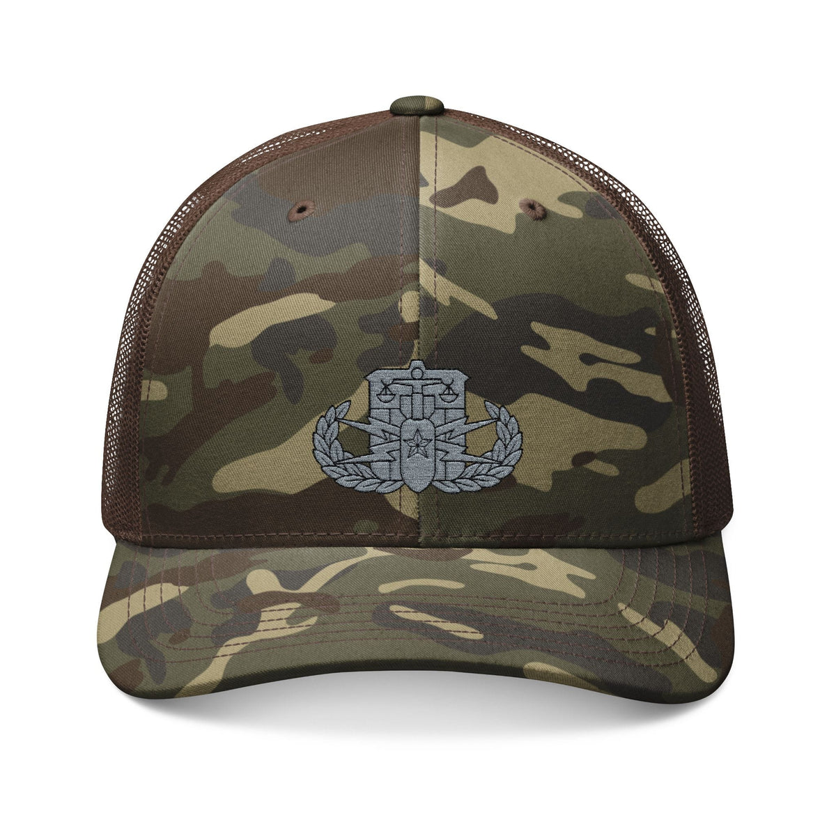 K-Factor Supply Co HDS-PSBT Senior Badge Trucker Hat One size / Camo Brown