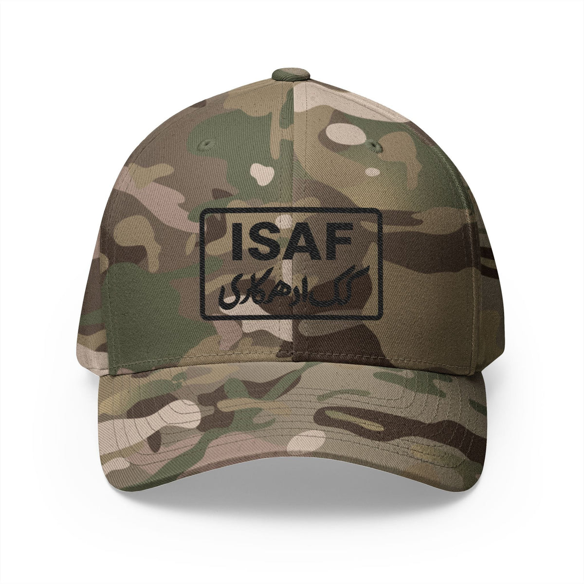 K-Factor Supply Co ISAF Flex-Fit Cap S/M / Multicam Green