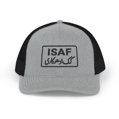 K-Factor Supply Co ISAF Snapback Cap One size / Heather Grey / Black