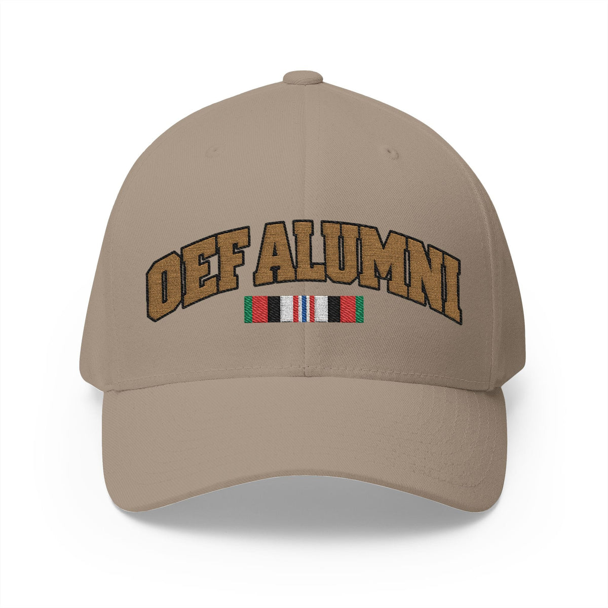 K-Factor Supply Co OEF Alumni MK 1 Mod 0 Flex-Fit Cap L/XL / Khaki