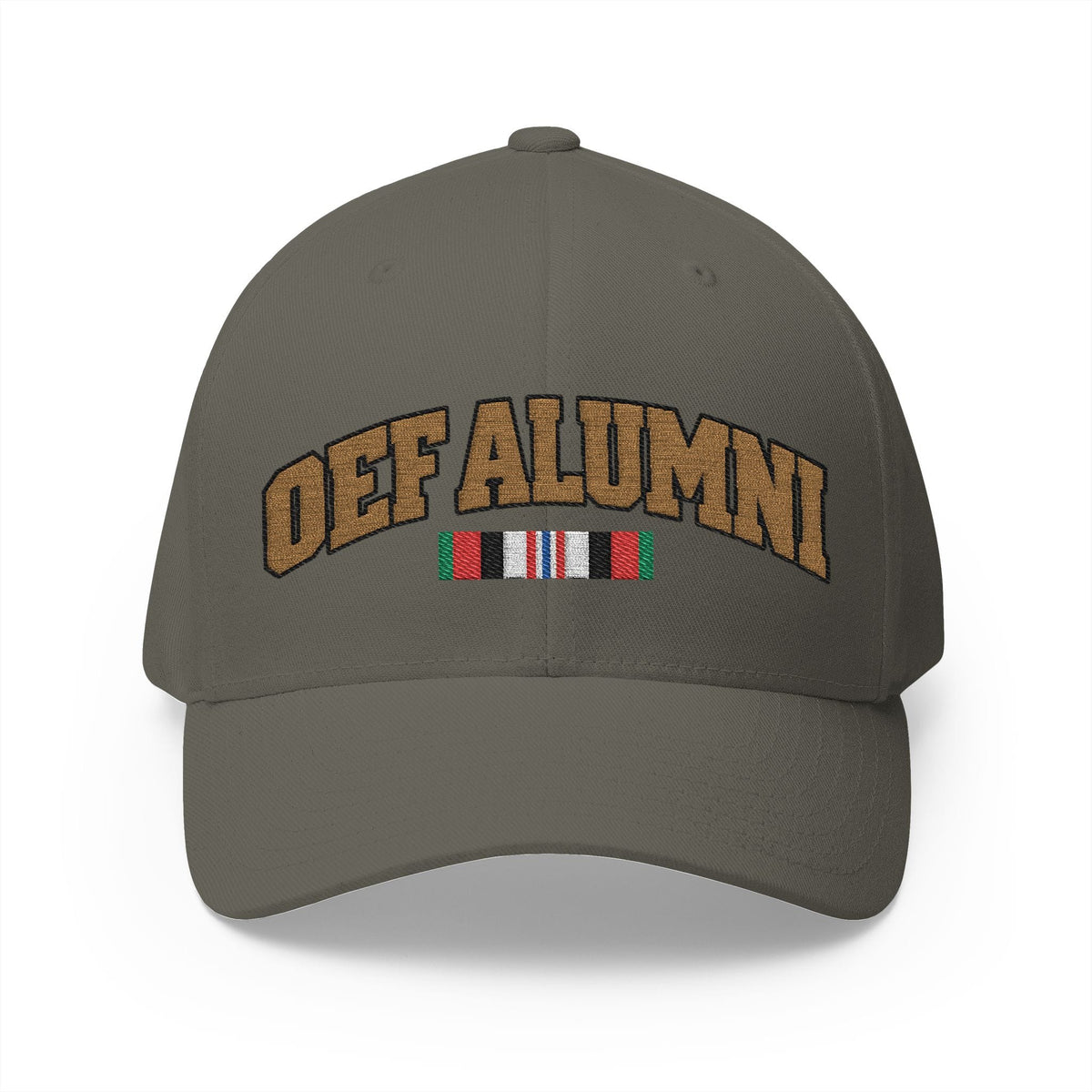 K-Factor Supply Co OEF Alumni MK 1 Mod 0 Flex-Fit Cap S/M / Olive