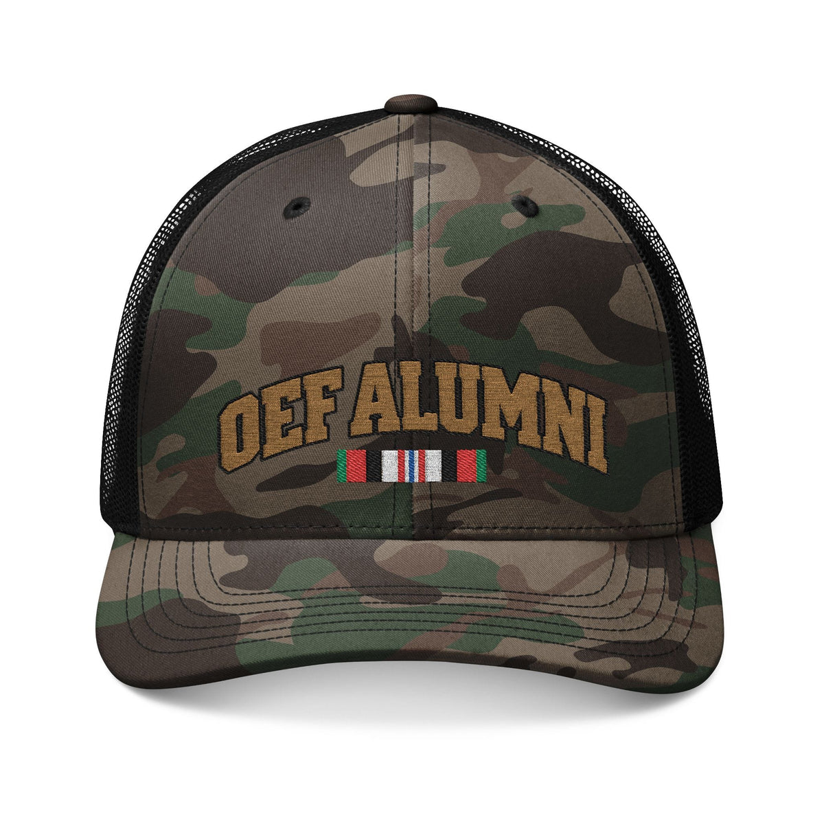 K-Factor Supply Co OEF Alumni Mk 1 Mod 0 Trucker Hat One size / Camo Black