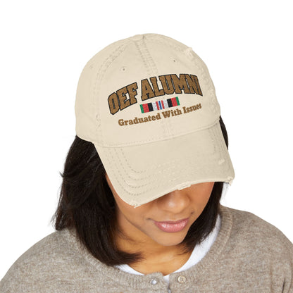 K-Factor Supply Co OEF Alumni Mk 1 Mod 1 Distressed Ball Cap