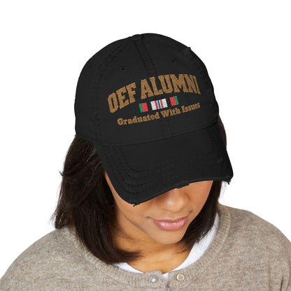 K-Factor Supply Co OEF Alumni Mk 1 Mod 1 Distressed Ball Cap