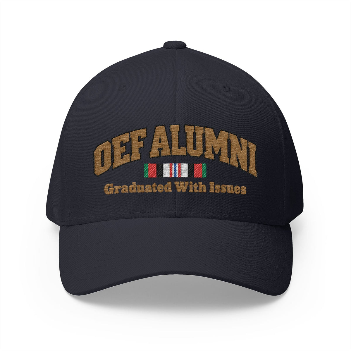 K-Factor Supply Co OEF Alumni Mk 1 Mod 1 Flex-Fit Cap S/M / Dark Navy