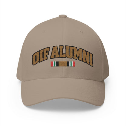 K-Factor Supply Co OIF Alumni Mk 1 Mod 0 Flex-Fit Cap L/XL / Khaki