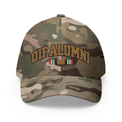 K-Factor Supply Co OIF Alumni Mk 1 Mod 0 Flex-Fit Cap S/M / Multicam Green
