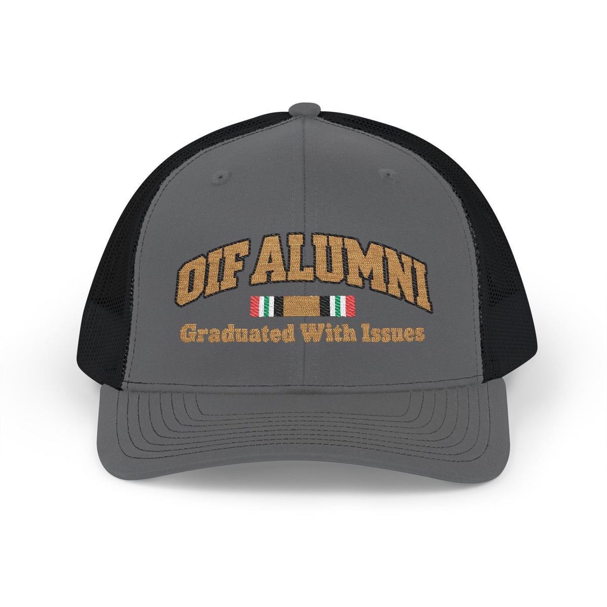 K-Factor Supply Co OIF Alumni Mk 1 Mod 0 Snapback Cap One size / Charcoal / Black
