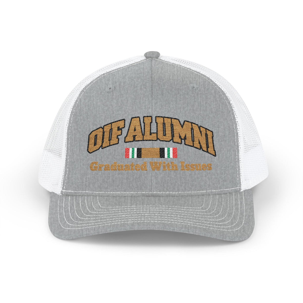 K-Factor Supply Co OIF Alumni Mk 1 Mod 0 Snapback Cap One size / Heather Grey / White