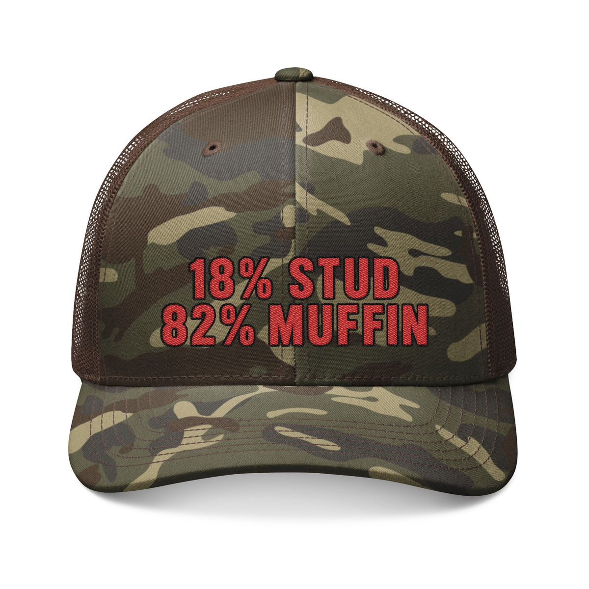 K-Factor Supply Co Stud Muffin Camo Trucker Hat One size / Camo Brown