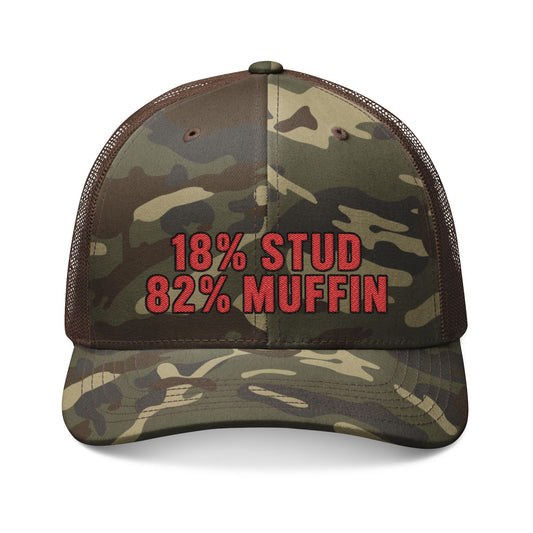 K-Factor Supply Co Stud Muffin Camo Trucker Hat One size / Camo Brown