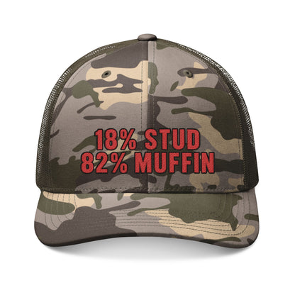 K-Factor Supply Co Stud Muffin Camo Trucker Hat One size / Camo Olive