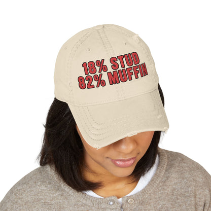 K-Factor Supply Co Stud Muffin Distressed Ball Cap