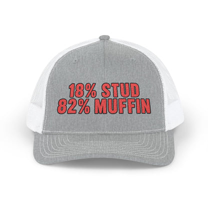K-Factor Supply Co Stud Muffin Snapback Cap One size / Heather Grey / White