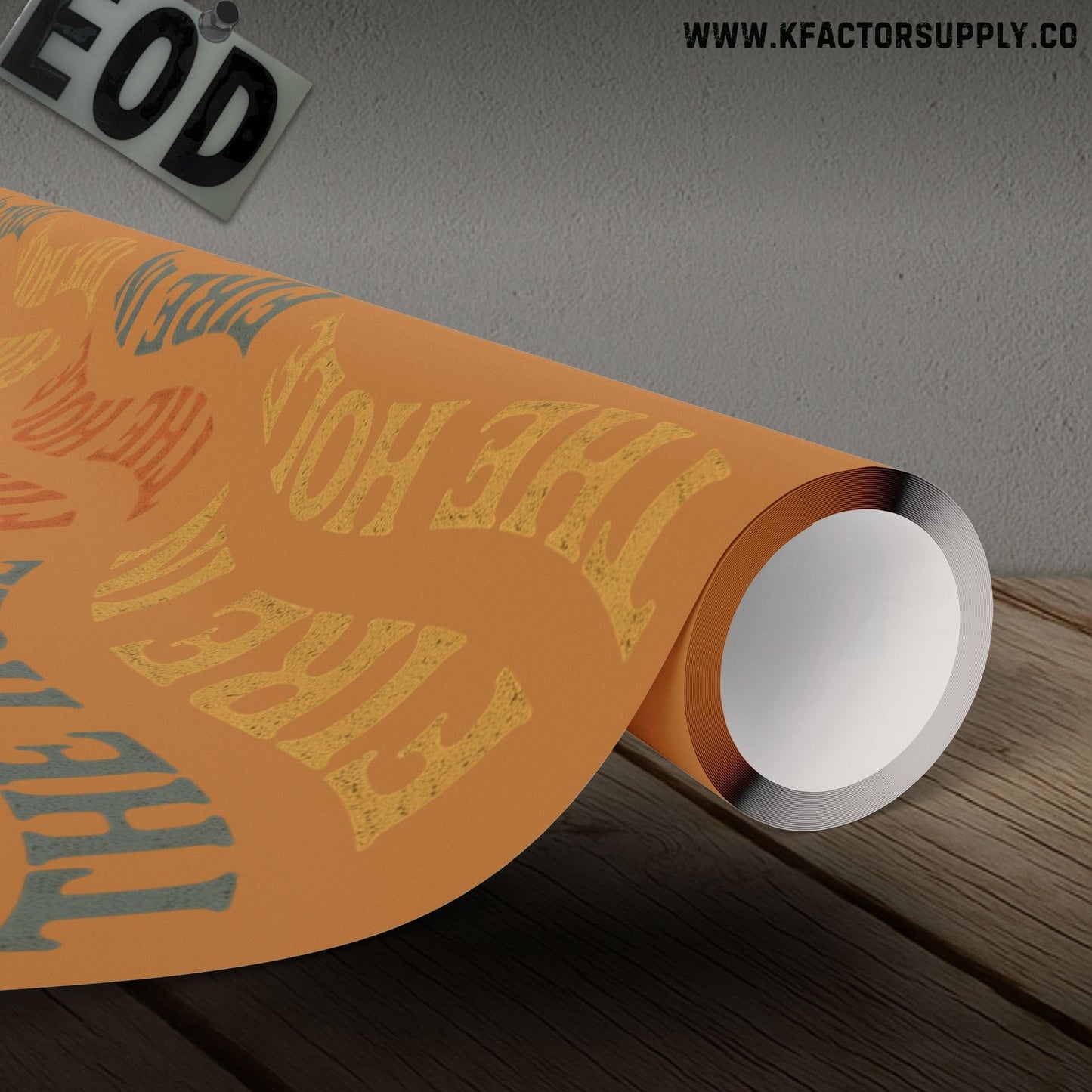 K-Factor Supply Co Fire in the Hole Premium Wrapping Paper