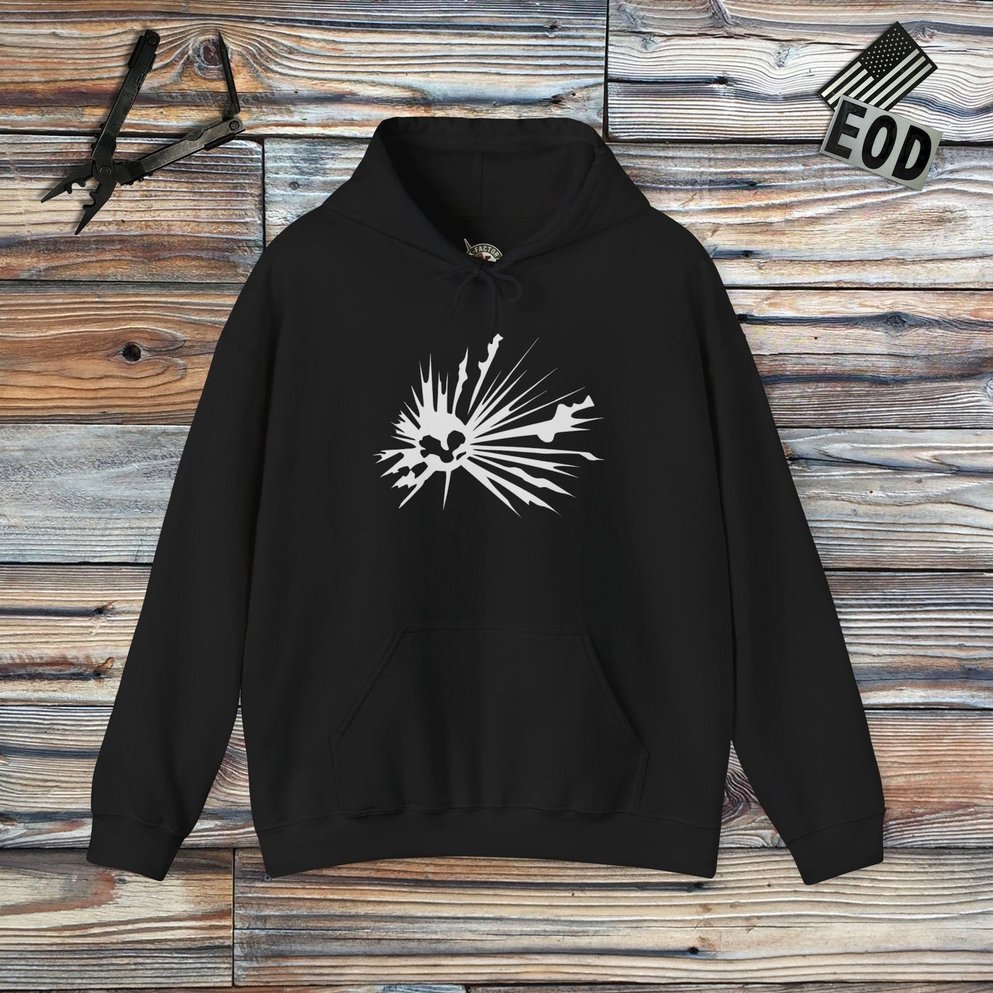 K-Factor Supply Co 1.1 Blast Hoodie Black / S