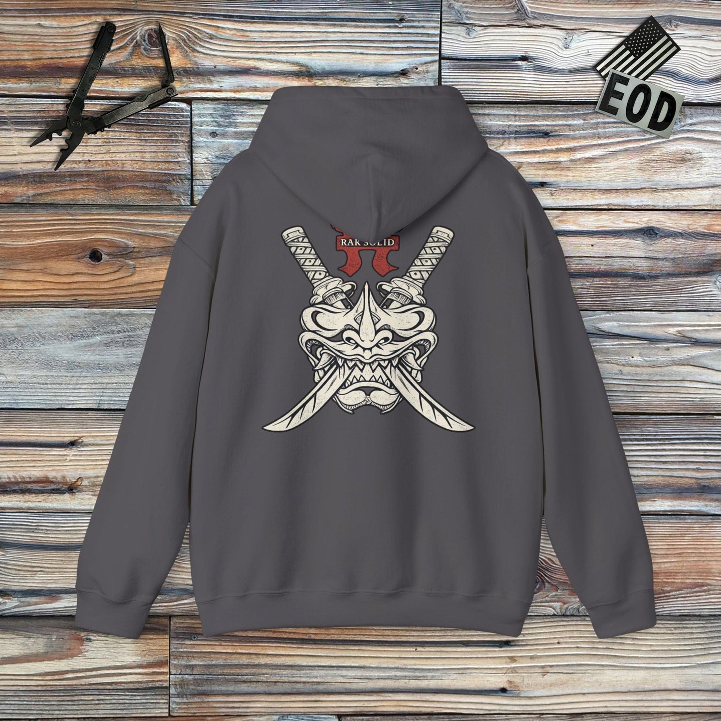 K-Factor Supply Co 21 EN BN Rak Solid Hoodie