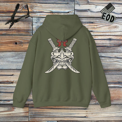 K-Factor Supply Co 21 EN BN Rak Solid Hoodie Military Green / S