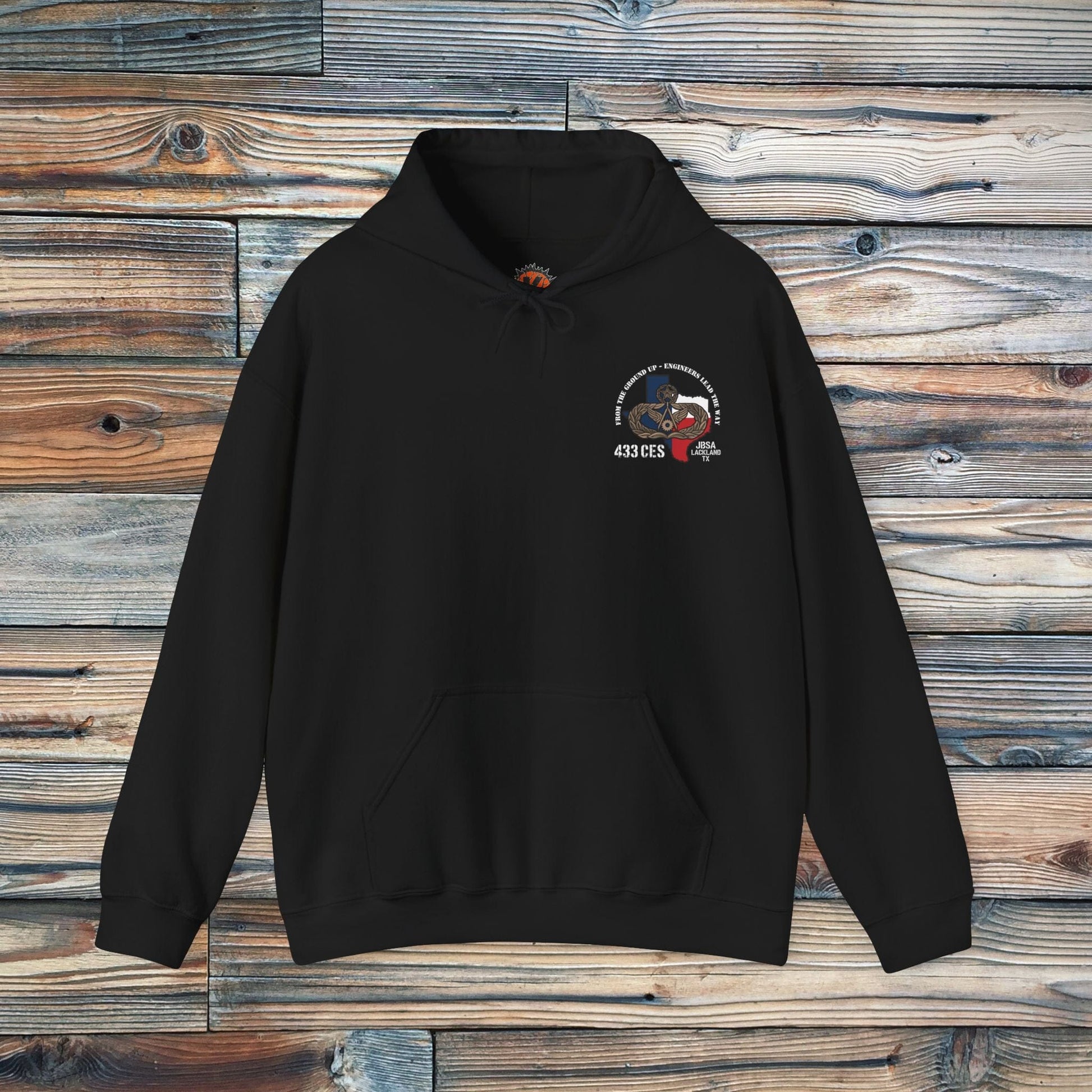 K-Factor Supply Co 433 CES “Engineer” Hoodie Black / S