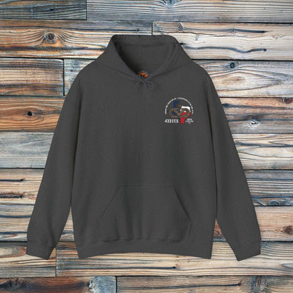 K-Factor Supply Co 433 CES “Prime Beef” Hoodie Dark Heather / S