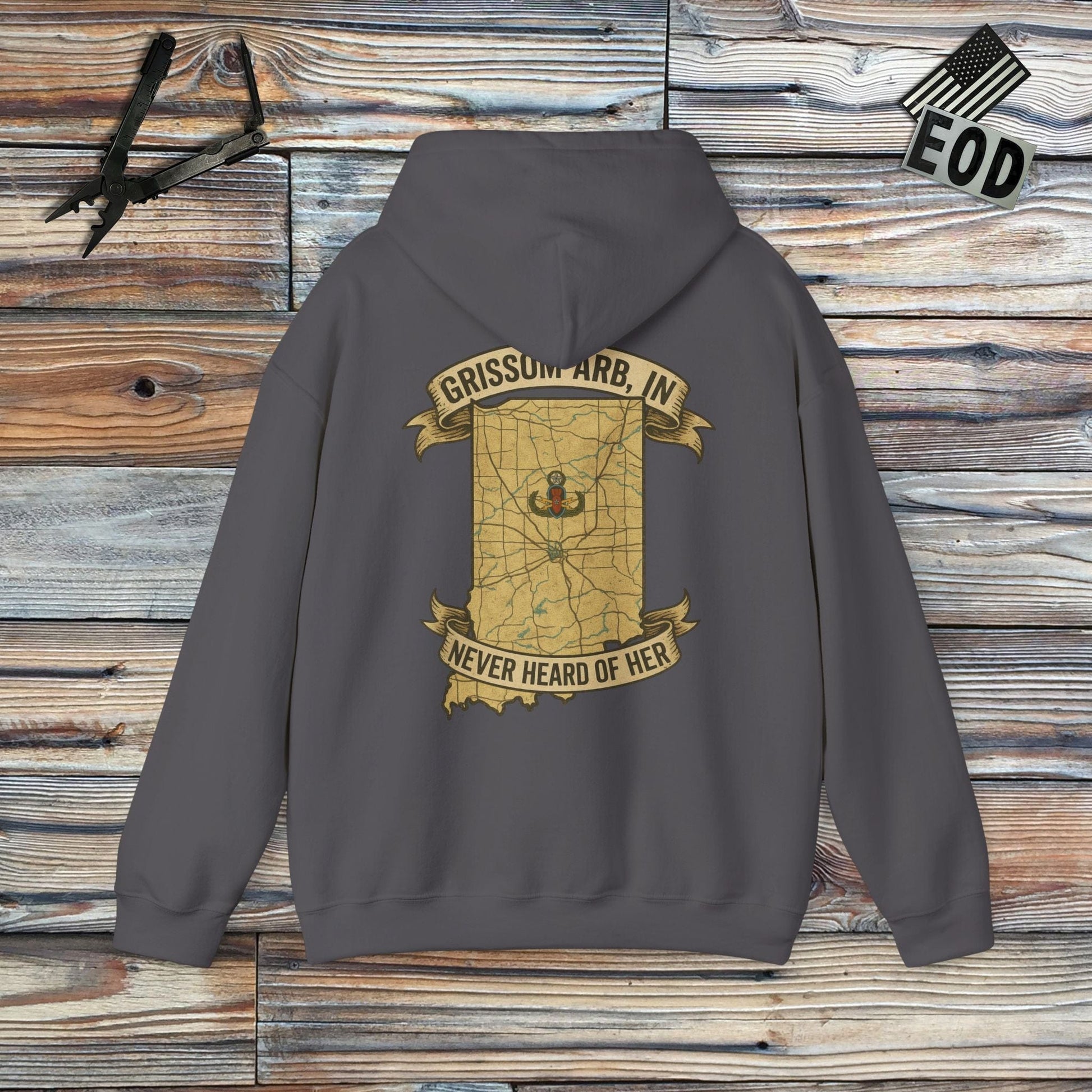 K-Factor Supply Co 434 Grissom EOD Hoodie