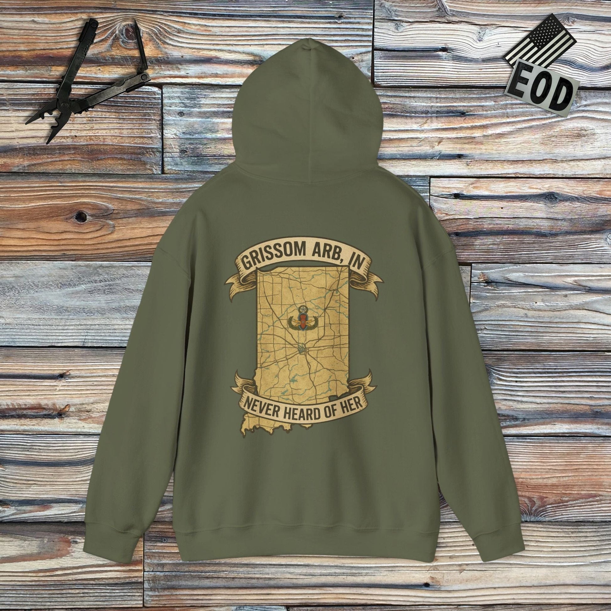 K-Factor Supply Co 434 Grissom EOD Hoodie