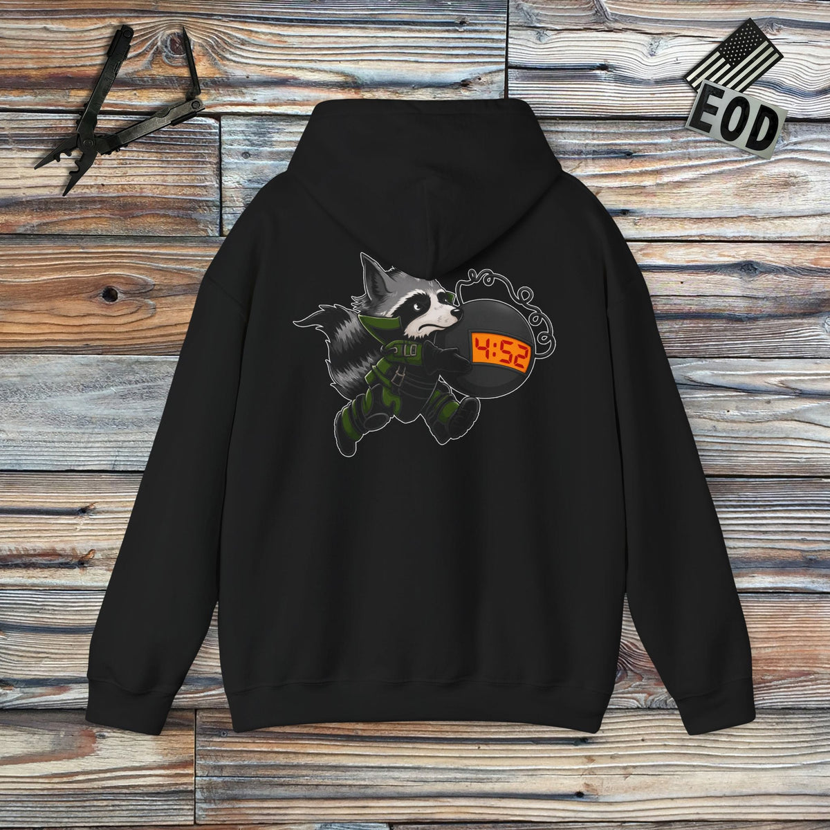 K-Factor Supply Co 452 EOD "Trash Panda” Hoodie