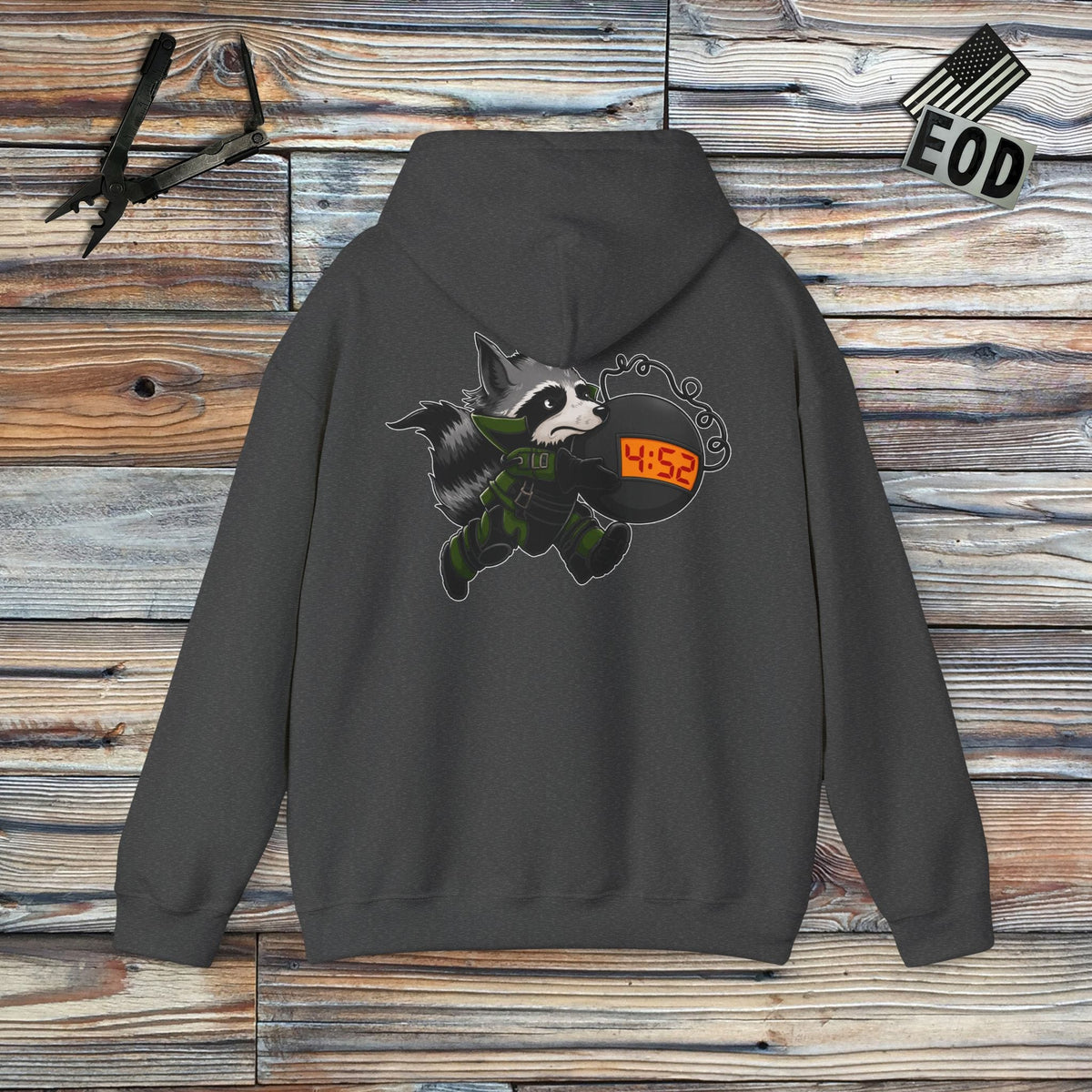 K-Factor Supply Co 452 EOD "Trash Panda” Hoodie