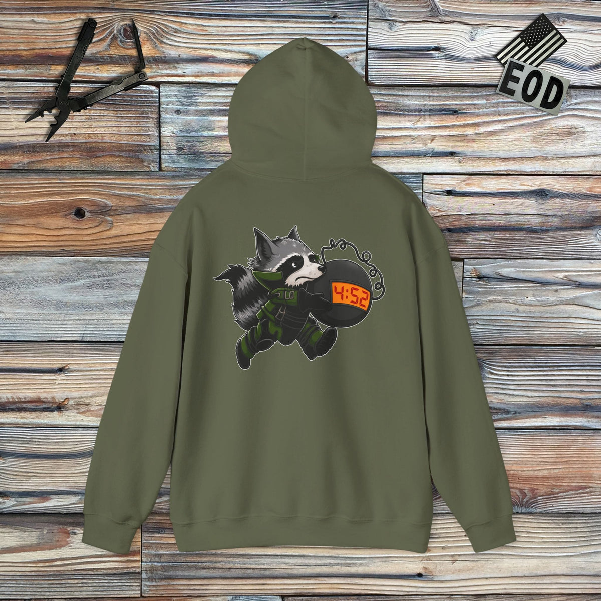 K-Factor Supply Co 452 EOD "Trash Panda” Hoodie