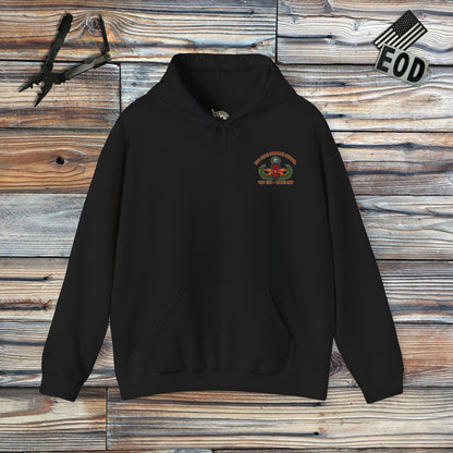 K-Factor Supply Co 452 EOD "Trash Panda” Hoodie Black / S