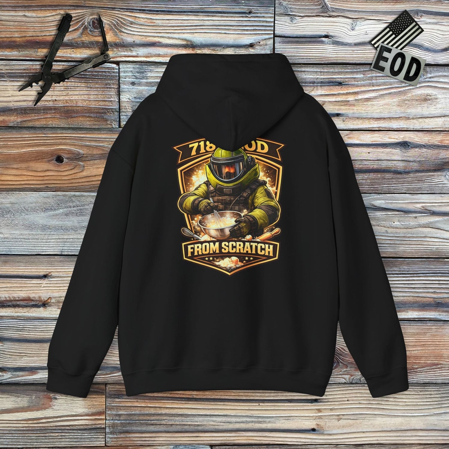 K-Factor Supply Co 718th EOD “From Scratch” Hoodie