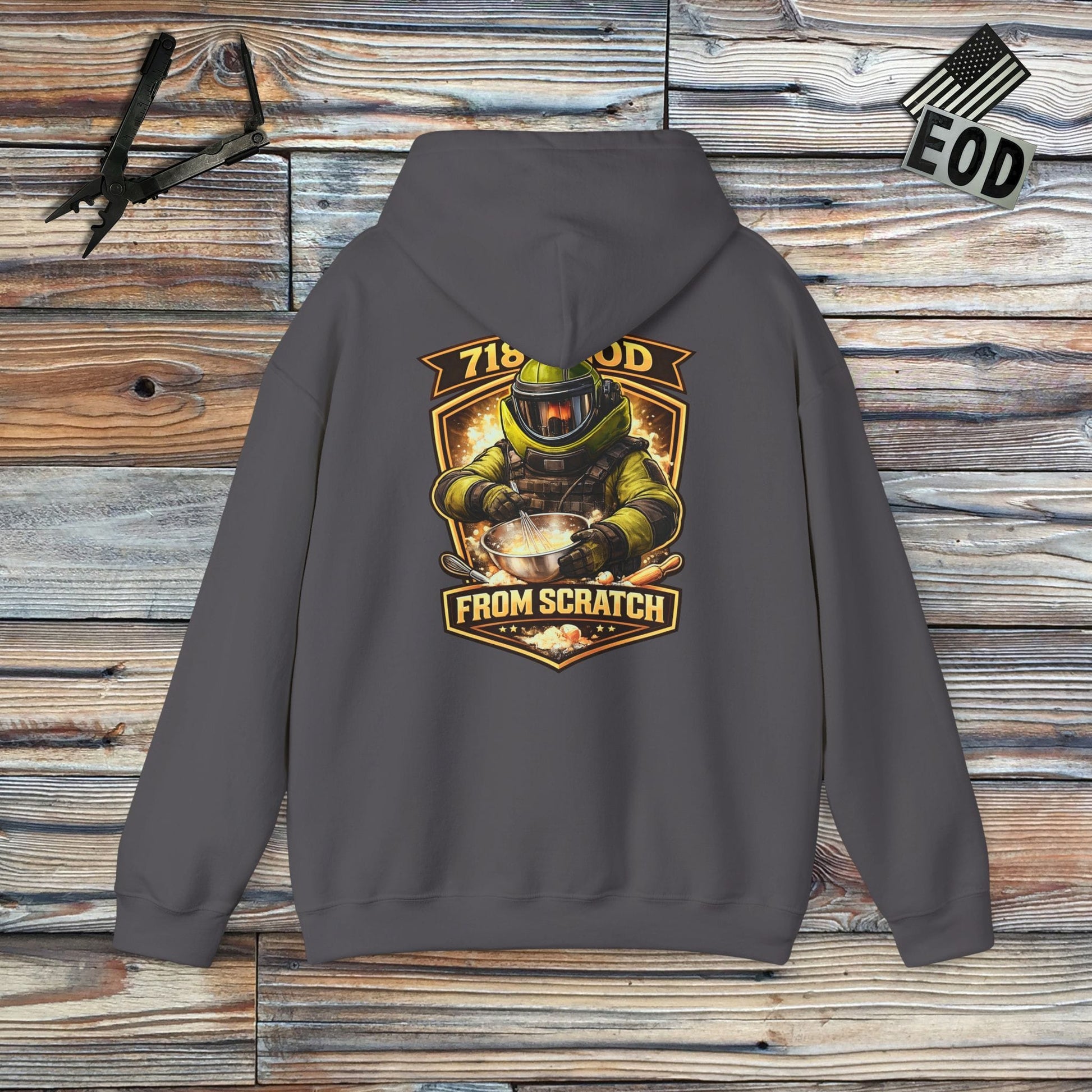 K-Factor Supply Co 718th EOD “From Scratch” Hoodie