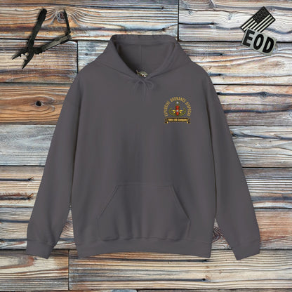 K-Factor Supply Co 718th EOD “From Scratch” Hoodie Charcoal / S