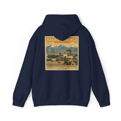 K-Factor Supply Co Bagram Travel (Back Print) Hoodie