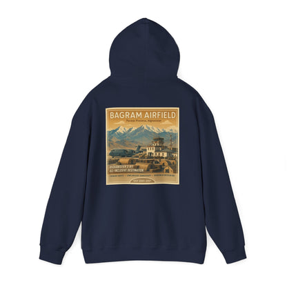 K-Factor Supply Co Bagram Travel (Back Print) Hoodie