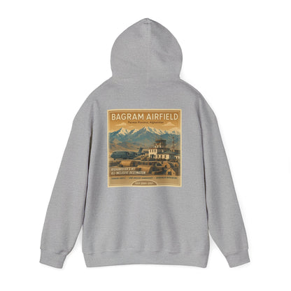 K-Factor Supply Co Bagram Travel (Back Print) Hoodie
