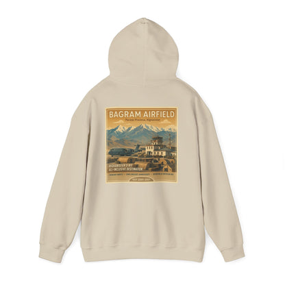 K-Factor Supply Co Bagram Travel (Back Print) Hoodie