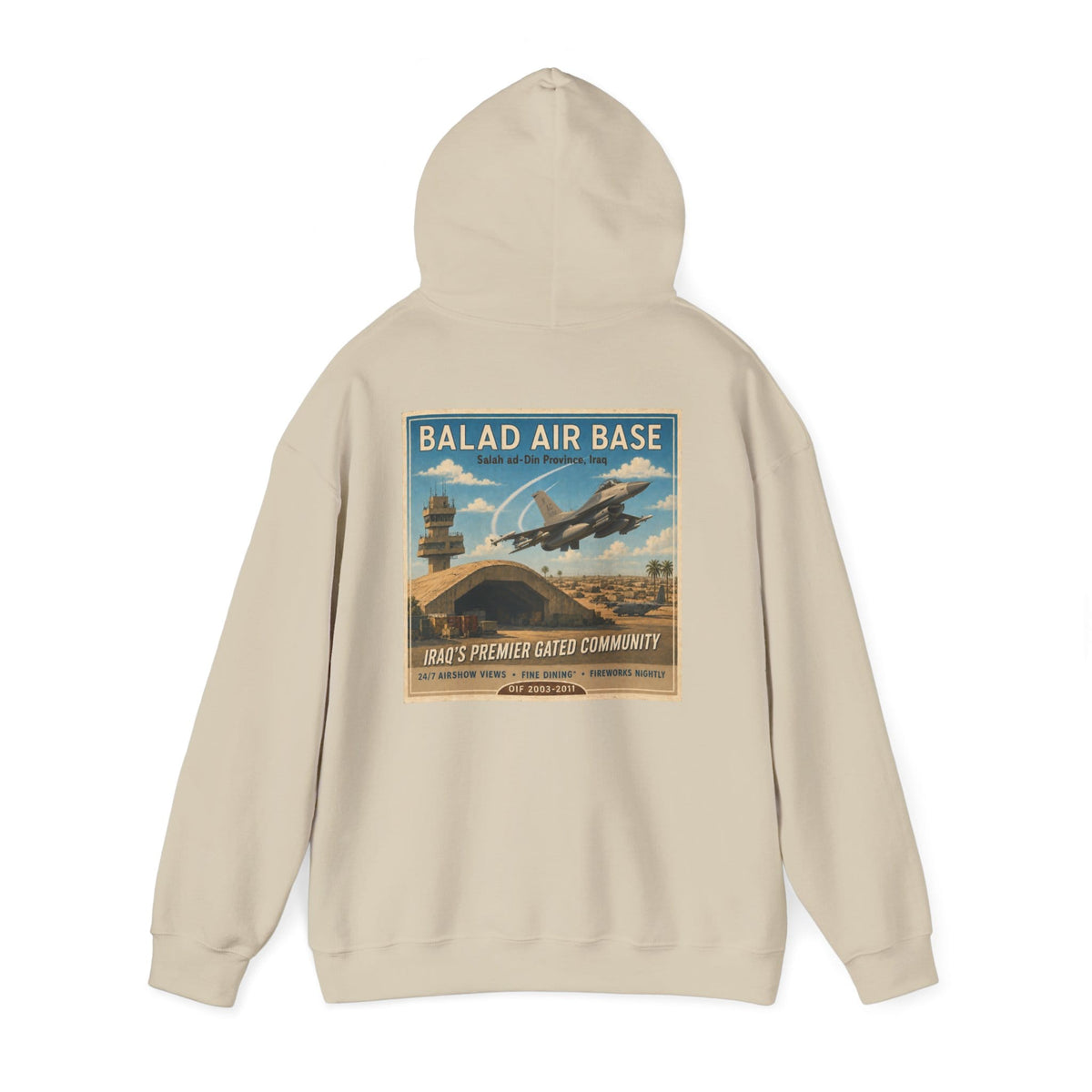 K-Factor Supply Co Balad Travel (Back Print) Hoodie